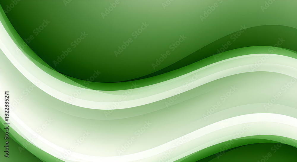 Abstract green wavy background, backdrop for presentation template, fresh eco style blank page design, light green element for health care poster and st patrick day graphic Abstract green wavy background, backdrop for presentation template, fresh eco style blank page design, light green element for health care poster and st patrick day graphic