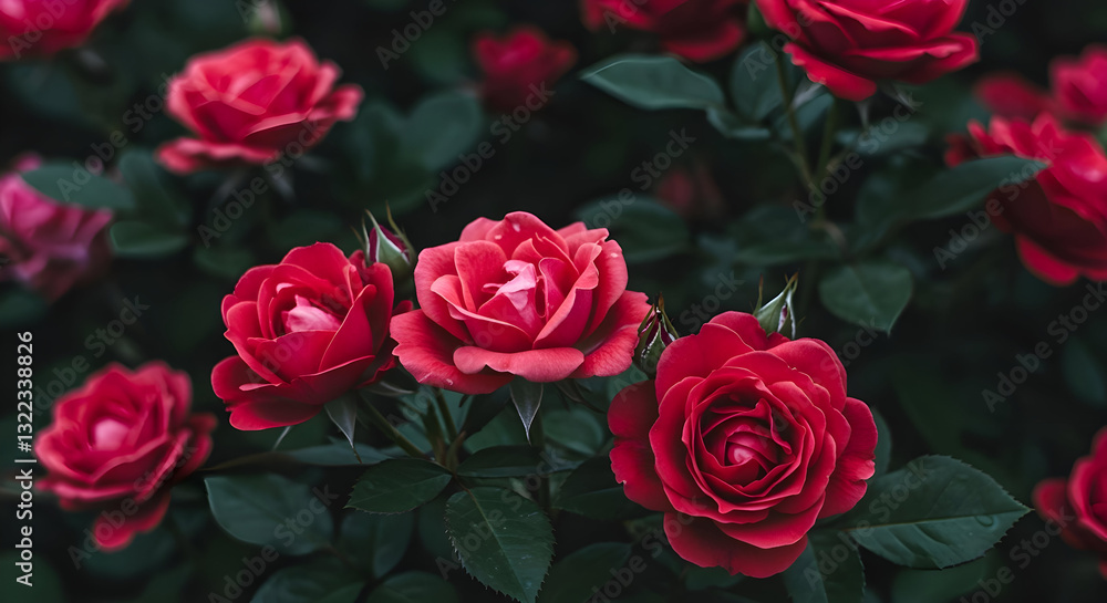 Obraz premium Beautiful red rose