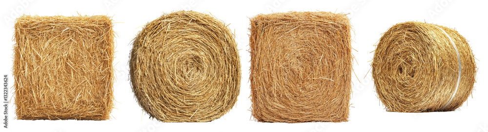 Hay Bales Arrangement with Different Views on White Background, PNG bundle collection, Isolated on Transparent Background Hay Bales Arrangement with Different Views on White Background, PNG bundle collection, Isolated on Transparent Background