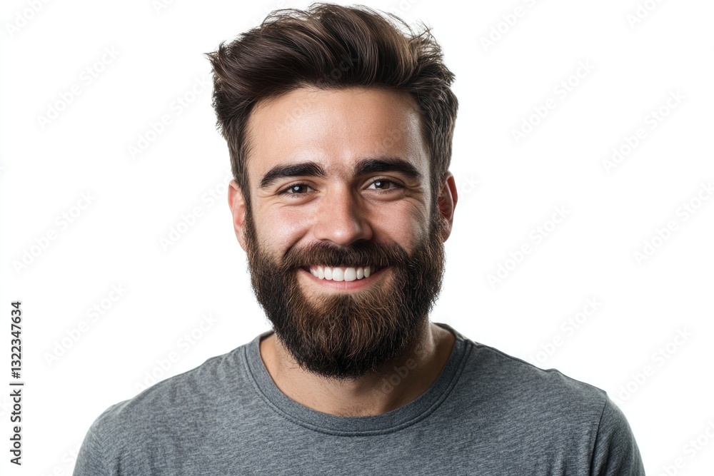 Smiling Man with Beard Smiling Man with Beard