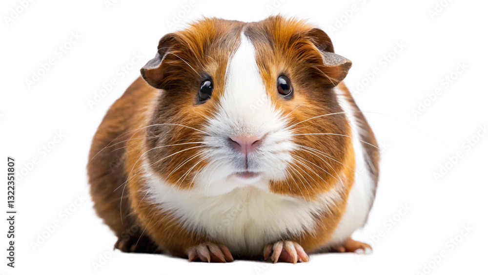 Guinea pig isolated on a transparent background. Guinea pig isolated on a transparent background.