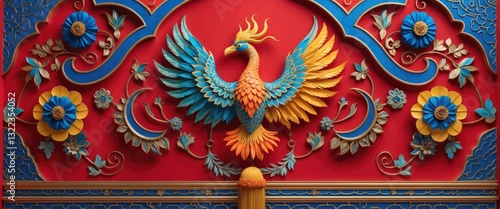 Wallpaper Mural Colorful decoration on the wall Torontodigital.ca