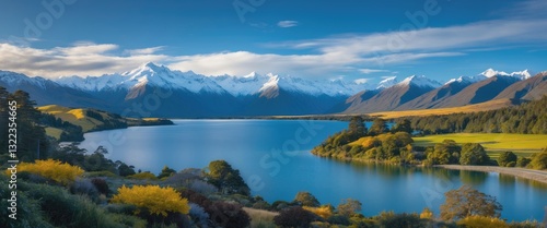 Mount Cook alongside Lake Pukaki.