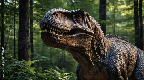 Dinosaur, Tyrannosaurus Rex in the jungle
