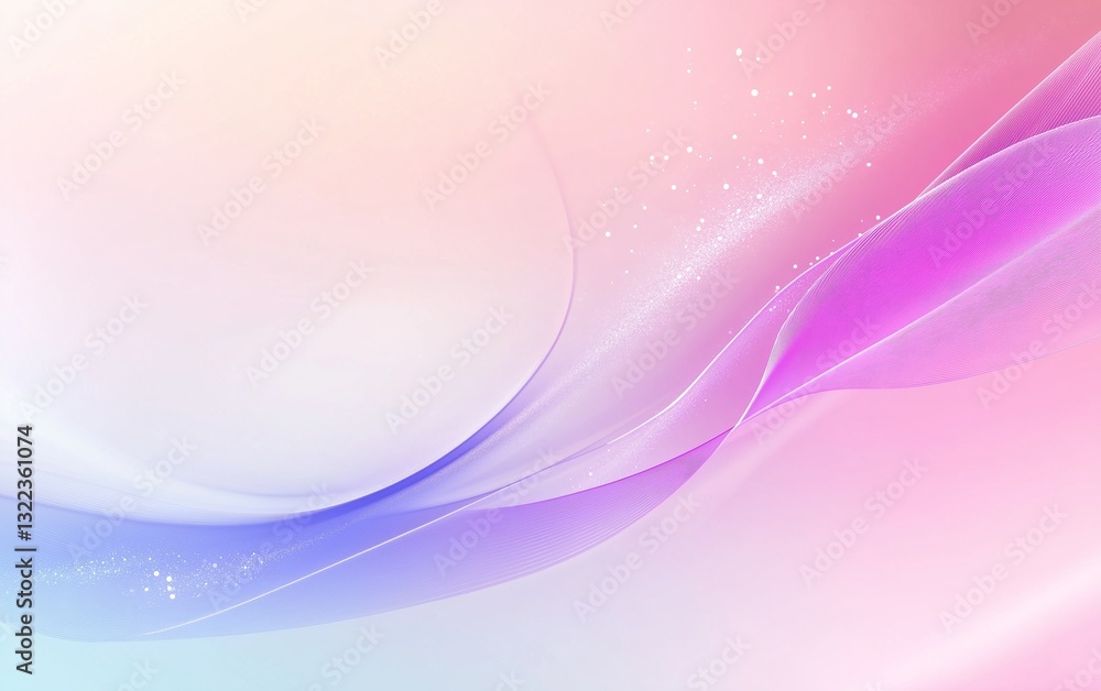 An abstract background featuring soft pink and purple waves with gradients and sparkles. Ideal for design and creative projects. An abstract background featuring soft pink and purple waves with gradients and sparkles. Ideal for design and creative projects.
