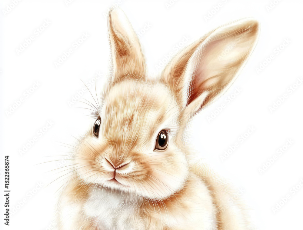 Fototapeta premium cute baby bunny