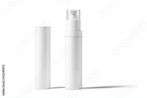 Wallpaper Mural Stylish white pump bottle for lotion with modern design Torontodigital.ca