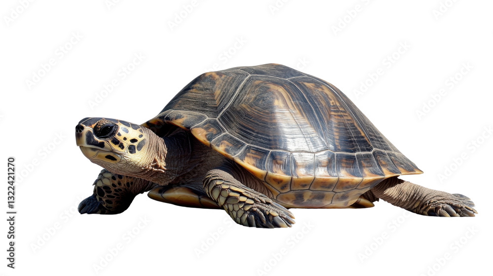 Fototapeta premium turtle isolated on white background