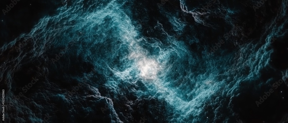 Cosmic nebula, swirling gas clouds, space, background, abstract art Cosmic nebula, swirling gas clouds, space, background, abstract art