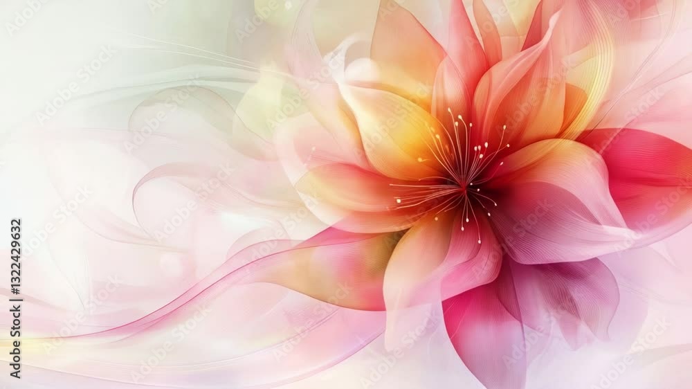 Dreamlike Floral Artwork: A Symphony of Pastel Hues Dreamlike Floral Artwork: A Symphony of Pastel Hues