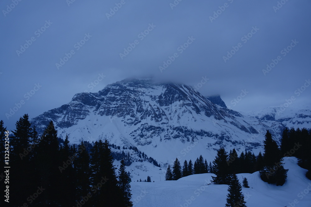 Obraz premium Wintercamp