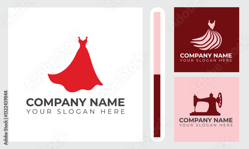Red Dress Logo Design