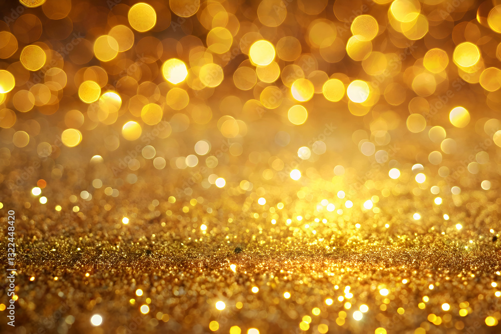 Golden Glitter Background. Sparkly Texture for Festive Designs Golden Glitter Background. Sparkly Texture for Festive Designs