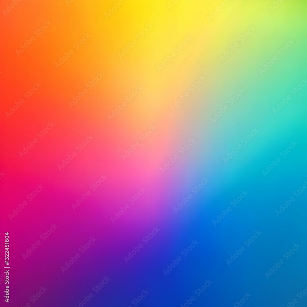 Abstract Rainbow Gradient Background. Colorful Digital Art Abstract Rainbow Gradient Background. Colorful Digital Art