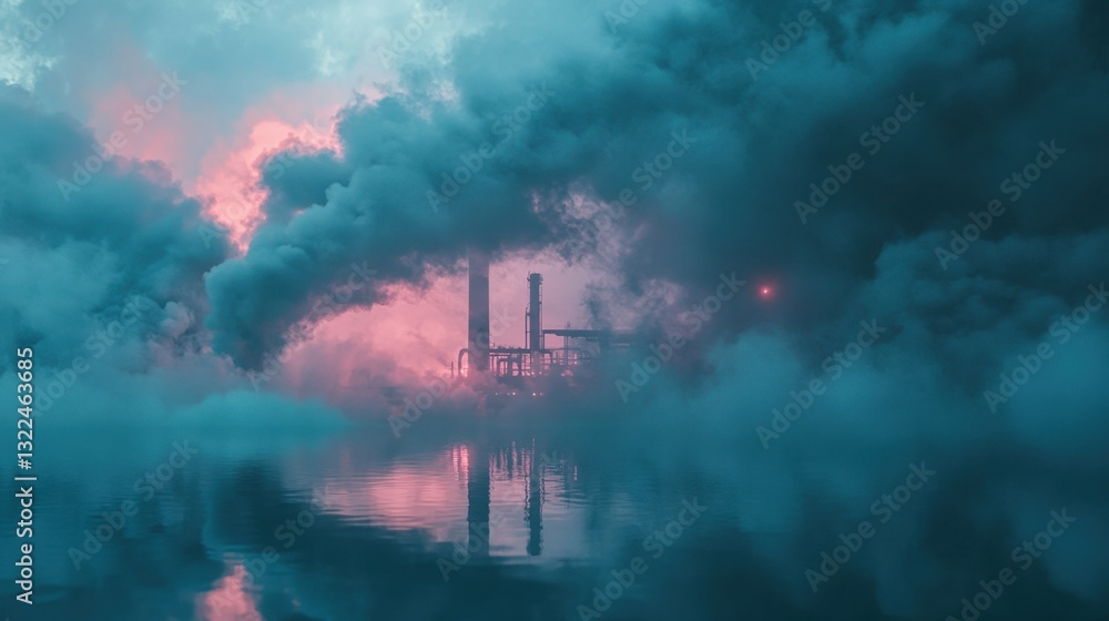Visualizing Industrial Pollution Impact Through Artistic Smoke and Reflections Visualizing Industrial Pollution Impact Through Artistic Smoke and Reflections