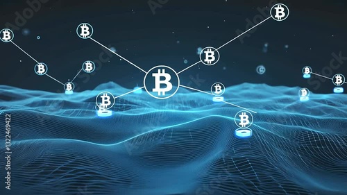 Frames A conceptual image of interconnected blockchain nodes with gl s-nordic-minimal, a-2, 29172420