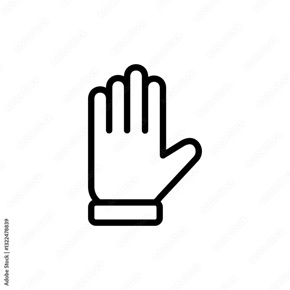 Hand icon vector illustration. hand sign and symbol. hand gesture Hand icon vector illustration. hand sign and symbol. hand gesture