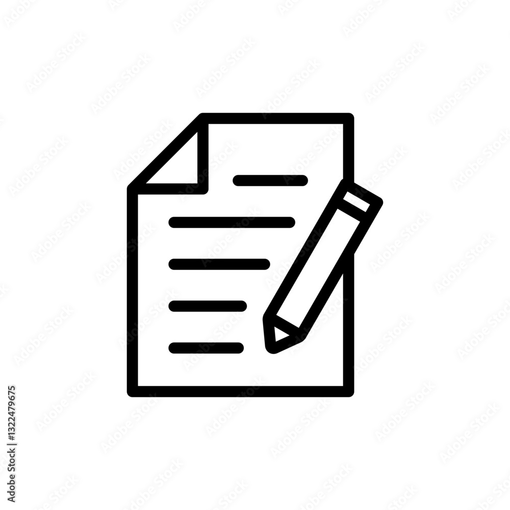 Note icon vector illustration. notepad sign and symbol Note icon vector illustration. notepad sign and symbol