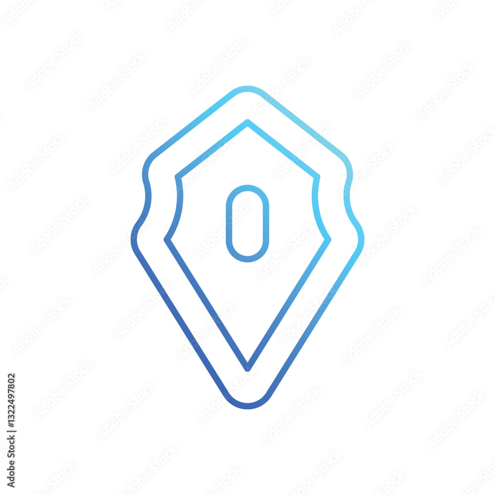 Shield vector icon Shield vector icon
