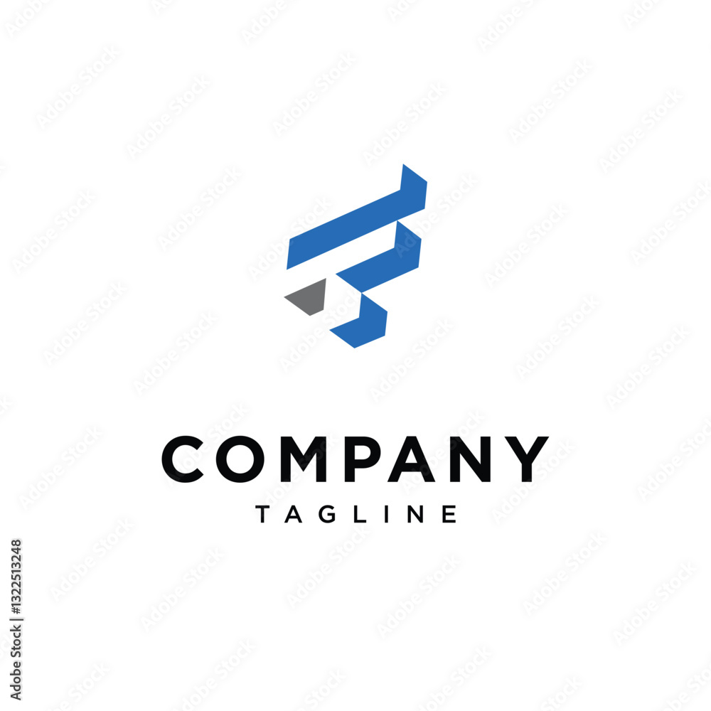 Letter F T Concrete Block Logo Icon Vector Letter F T Concrete Block Logo Icon Vector