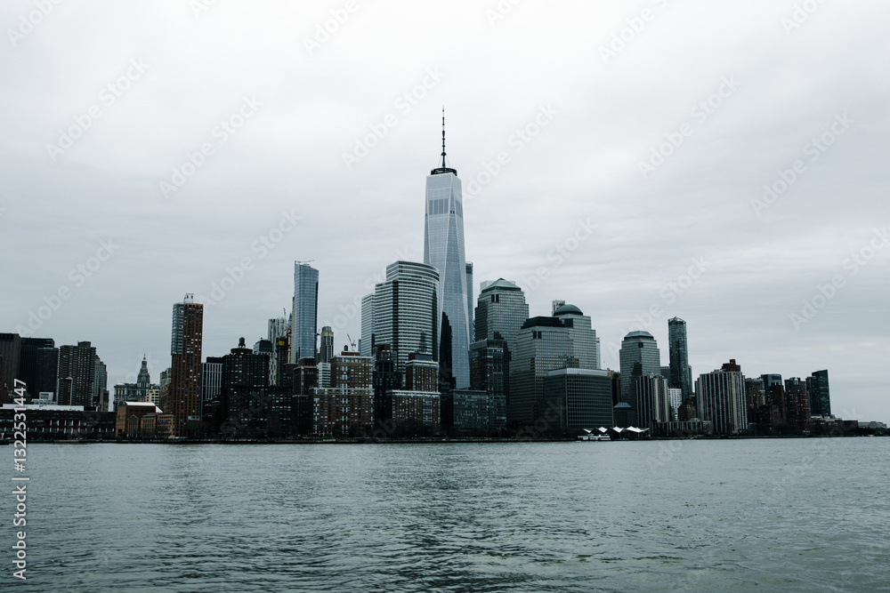 Fototapeta premium new york city skyline
