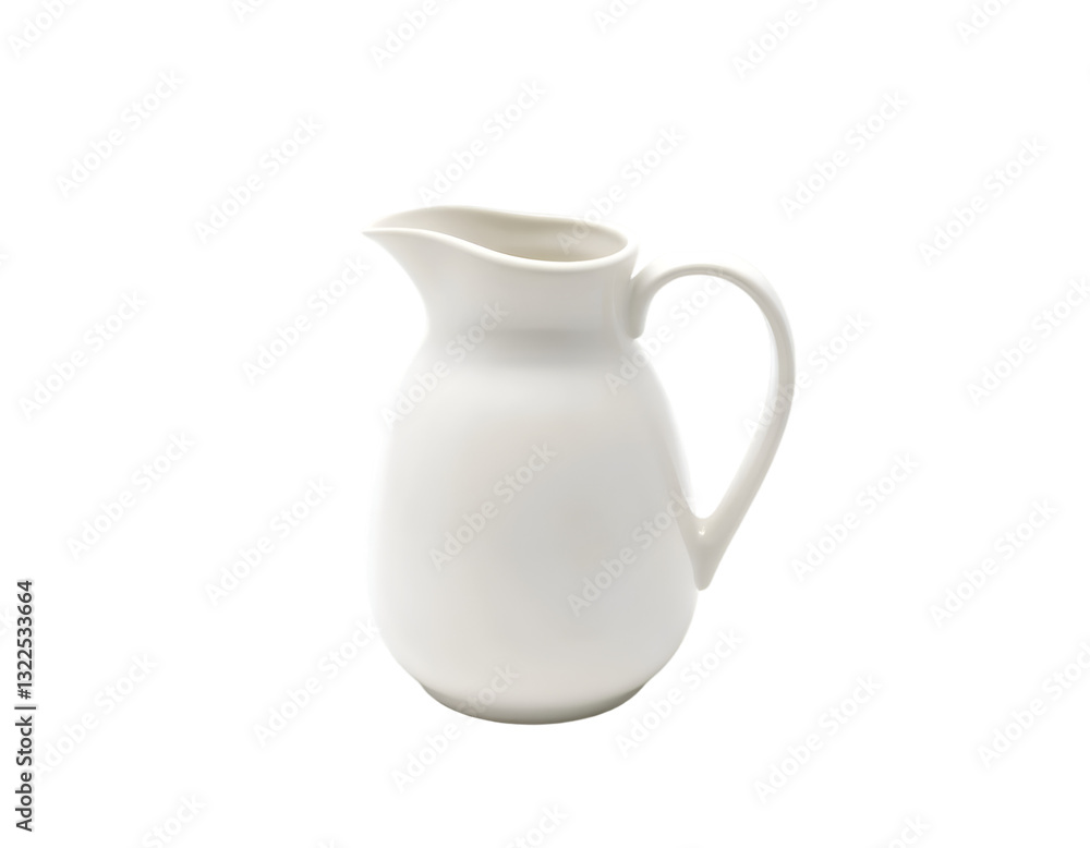 Realistic milk jug isolated on a transparent background Realistic milk jug isolated on a transparent background