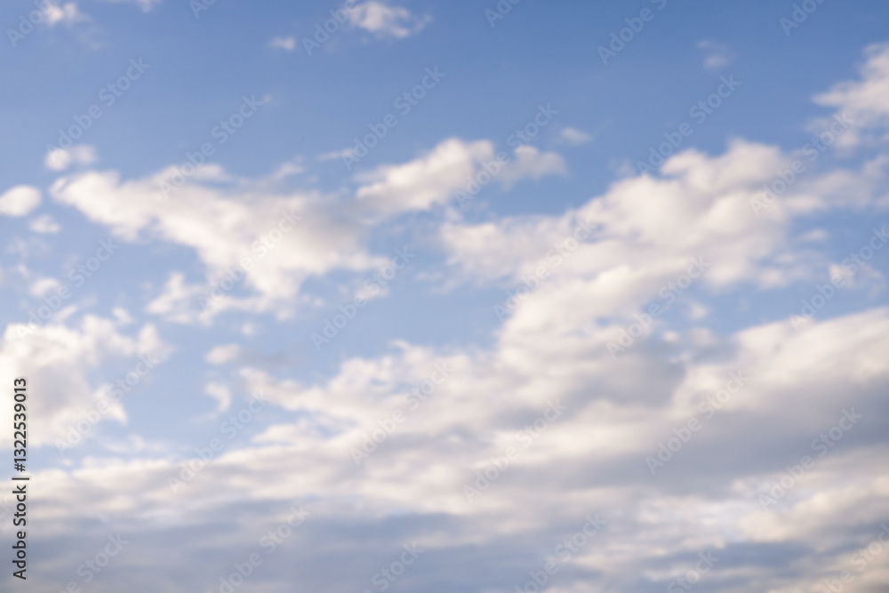 Obraz premium blue sky with clouds