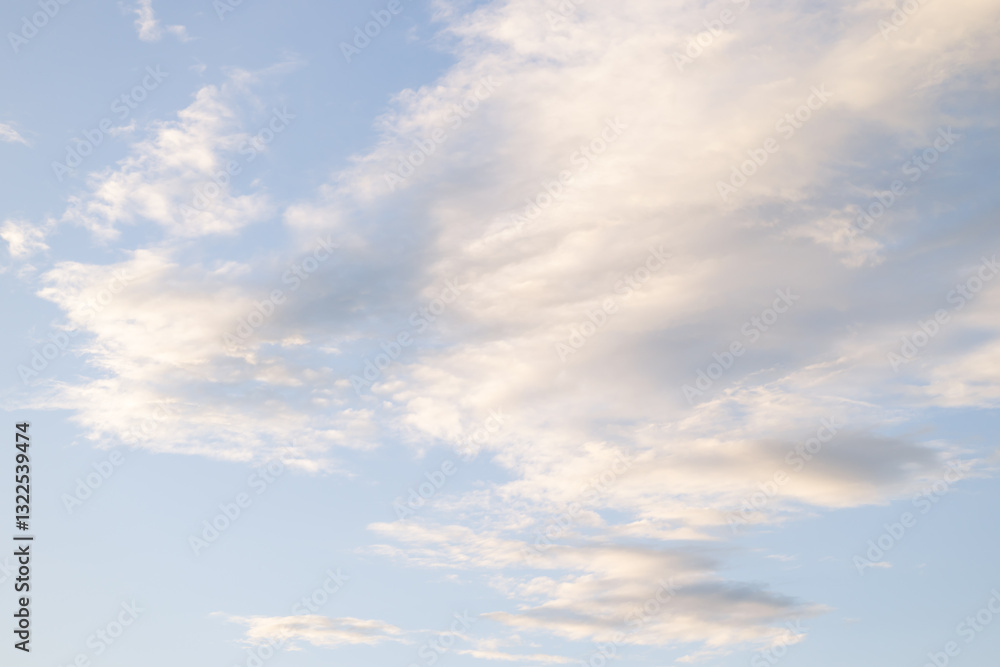 Fototapeta premium blue sky and clouds