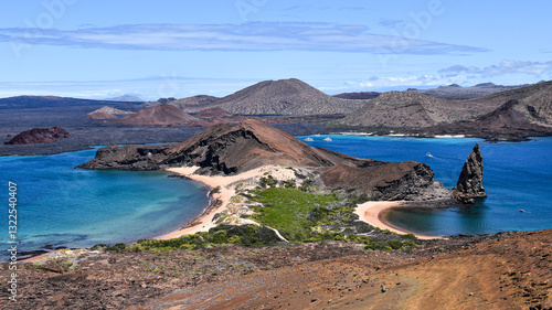 Bartolome Island in the Galapagos Islands, Ecuador photo