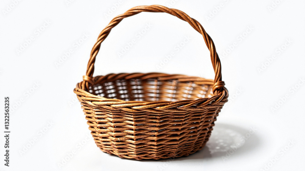 Beautifully Crafted Wicker Basket for Easter-Themed Projects, Marketing, and Creative Uses Beautifully Crafted Wicker Basket for Easter-Themed Projects, Marketing, and Creative Uses