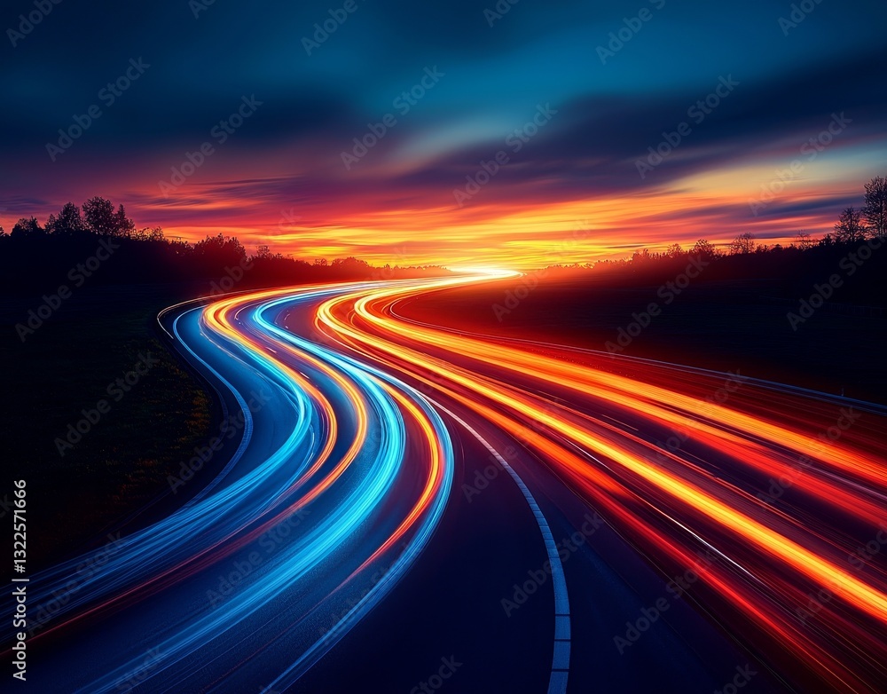 A defocused background with blurred motion in an abstract composition A defocused background with blurred motion in an abstract composition