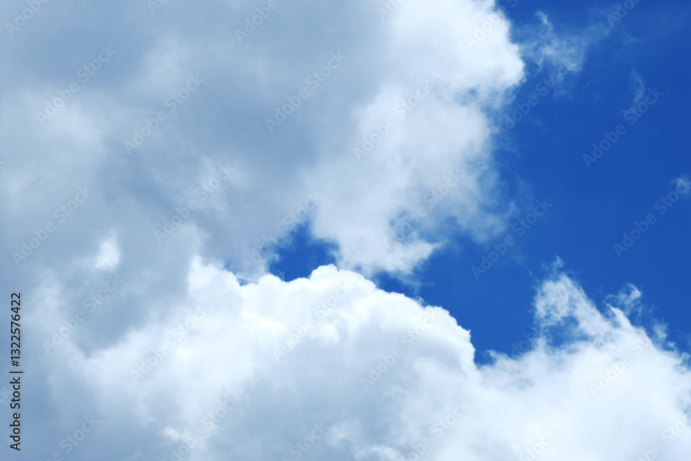 Obraz premium Abstract of clouds pattern in the afternoon