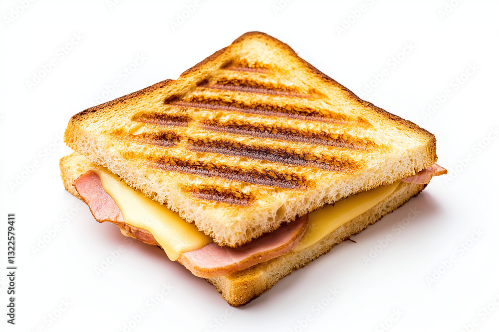 Käse-Schinken-Toast wird frisch zubereitet und golden gebraten
Käse-Schinken-Toast wird frisch zubereitet und golden gebraten