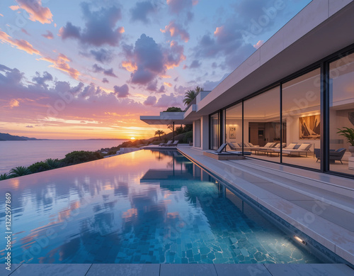 Luxury Retreats – Stunning Villa Illustrations for High-End Architecture & Real Estate