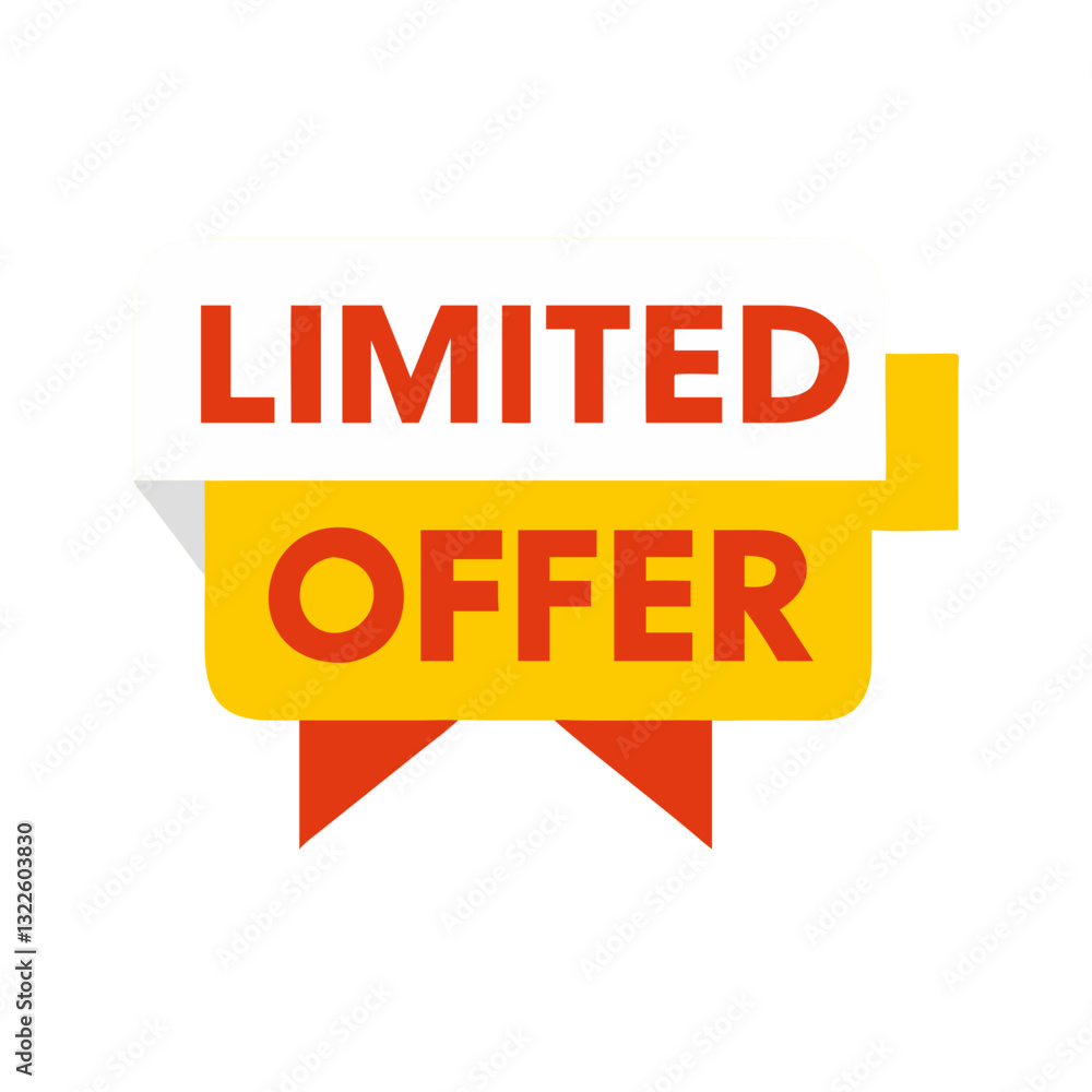 Colourful ‘LIMITED OFFER’ text in red and yellow shades. Use for sales, promotions, marketing and time sensitive deals. Colourful ‘LIMITED OFFER’ text in red and yellow shades. Use for sales, promotions, marketing and time sensitive deals.