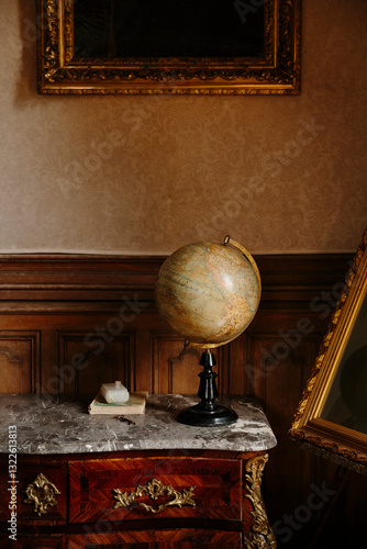 Globe in the castle