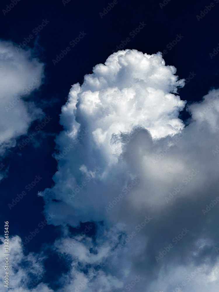 Fototapeta premium blue sky with clouds
