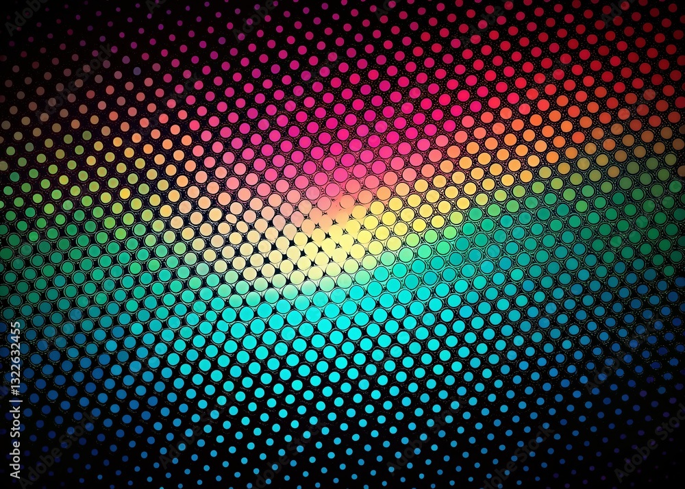 Panoramic Grunge Halftone Dots Texture Background - Abstract Design Panoramic Grunge Halftone Dots Texture Background - Abstract Design
