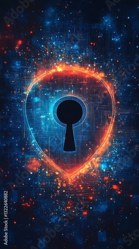 Digital keyhole location, cyber security