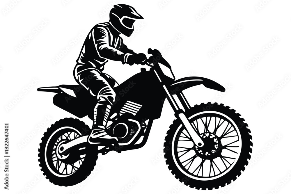 motorbike silhouette illustration black and white motorbike silhouette illustration black and white