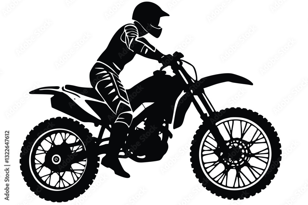 motorbike silhouette illustration black and white motorbike silhouette illustration black and white
