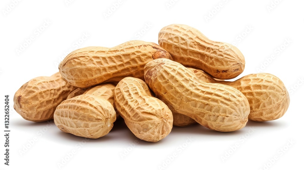 Peanut isolated on white background Peanut isolated on white background