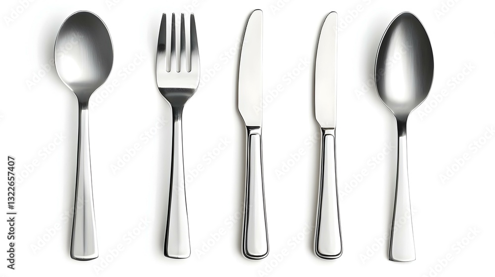 fork knife spoon cutlery isolated on white fork knife spoon cutlery isolated on white