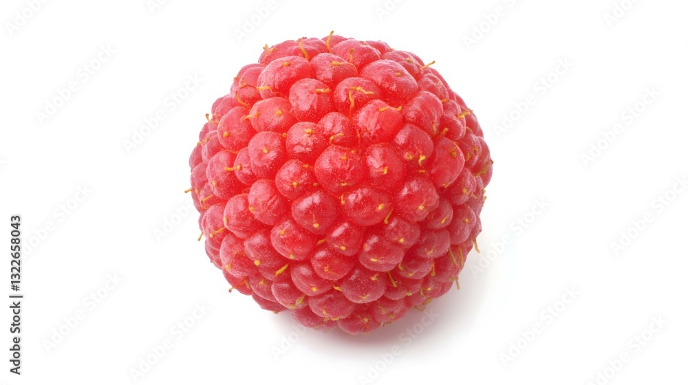 Sweet raspberry isolated on white background Sweet raspberry isolated on white background