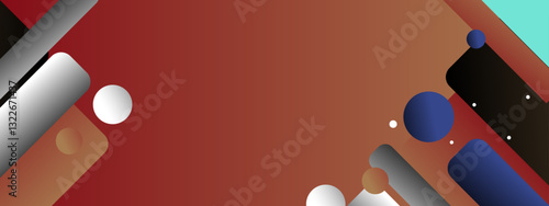 A visually appealing abstract design featuring soft circles and lines.