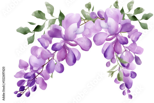 Wallpaper Mural Watercolor on transparent background Torontodigital.ca