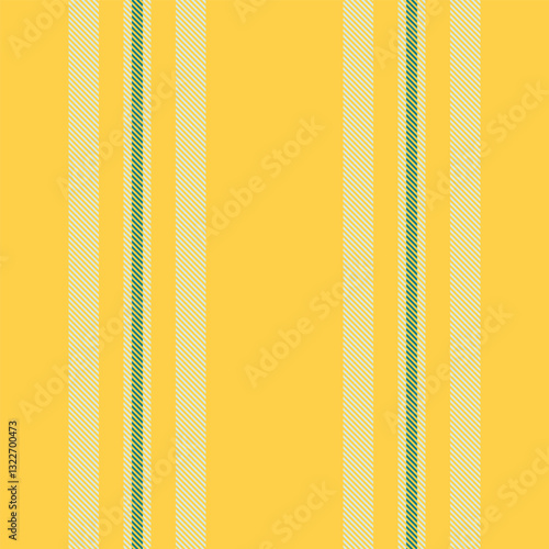 Fanjabi vertical vector textile, cover stripe background seamless. New fabric pattern texture lines in amber and light colors.