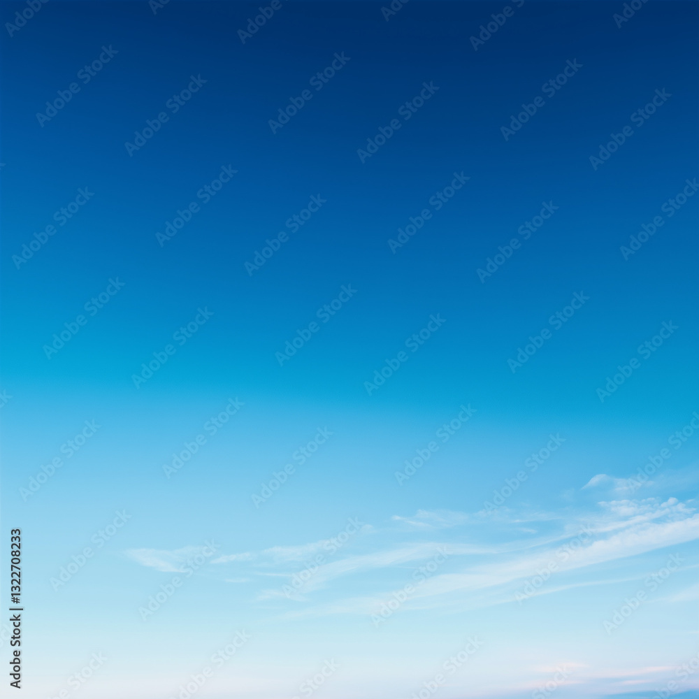 Smooth Gradient Blue Sky Background Smooth Gradient Blue Sky Background