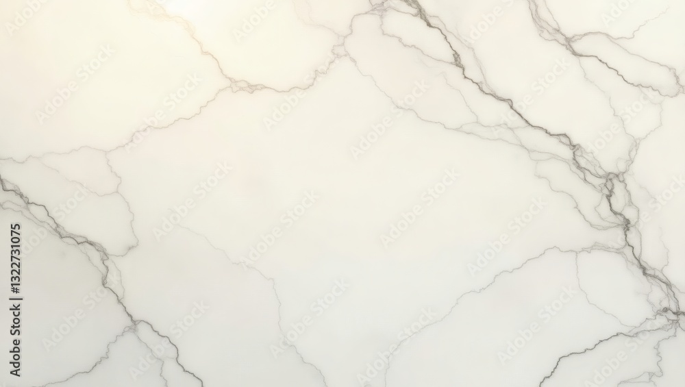 Obraz premium Subtle Elegance: Abstract White Marble Texture with Delicate Veins