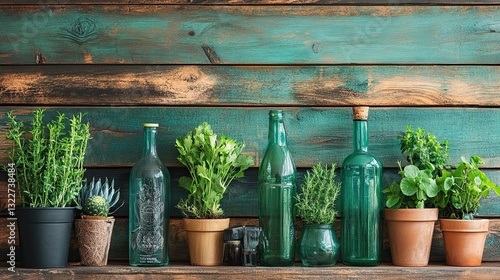 Upcycling projects and creative reuse, showcasing DIY projects where old materials are given new life, reducing waste and promoting sustainable living.